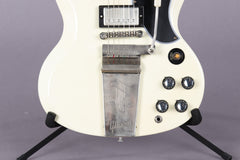 2014 Gibson Custom Shop SG Les Paul Standard VOS Maestro Historic '61 Reissue White
