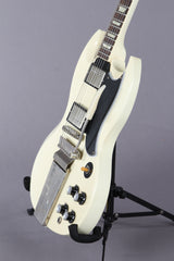 2014 Gibson Custom Shop SG Les Paul Standard VOS Maestro Historic '61 Reissue White