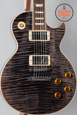 2016 Gibson Les Paul Standard Plus Trans Black