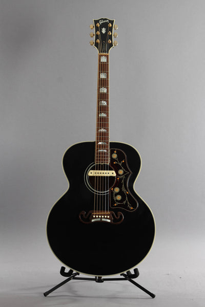 2012 Gibson SJ-200 Standard Ebony Black | Guitar Chimp