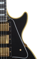 1989 Gibson Les Paul Custom 35th Anniversary Black Beauty 3 Pickup Electric Guitar