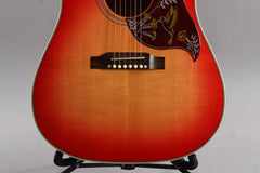 2014 Gibson Hummingbird Quilt Cherry Sunburst