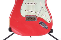 2014 Fender Custom Shop 1960 Relic Stratocaster Fiesta Red Matching Headstock