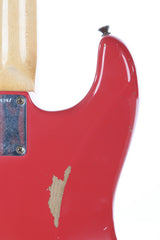 2014 Fender Custom Shop 1960 Relic Stratocaster Fiesta Red Matching Headstock