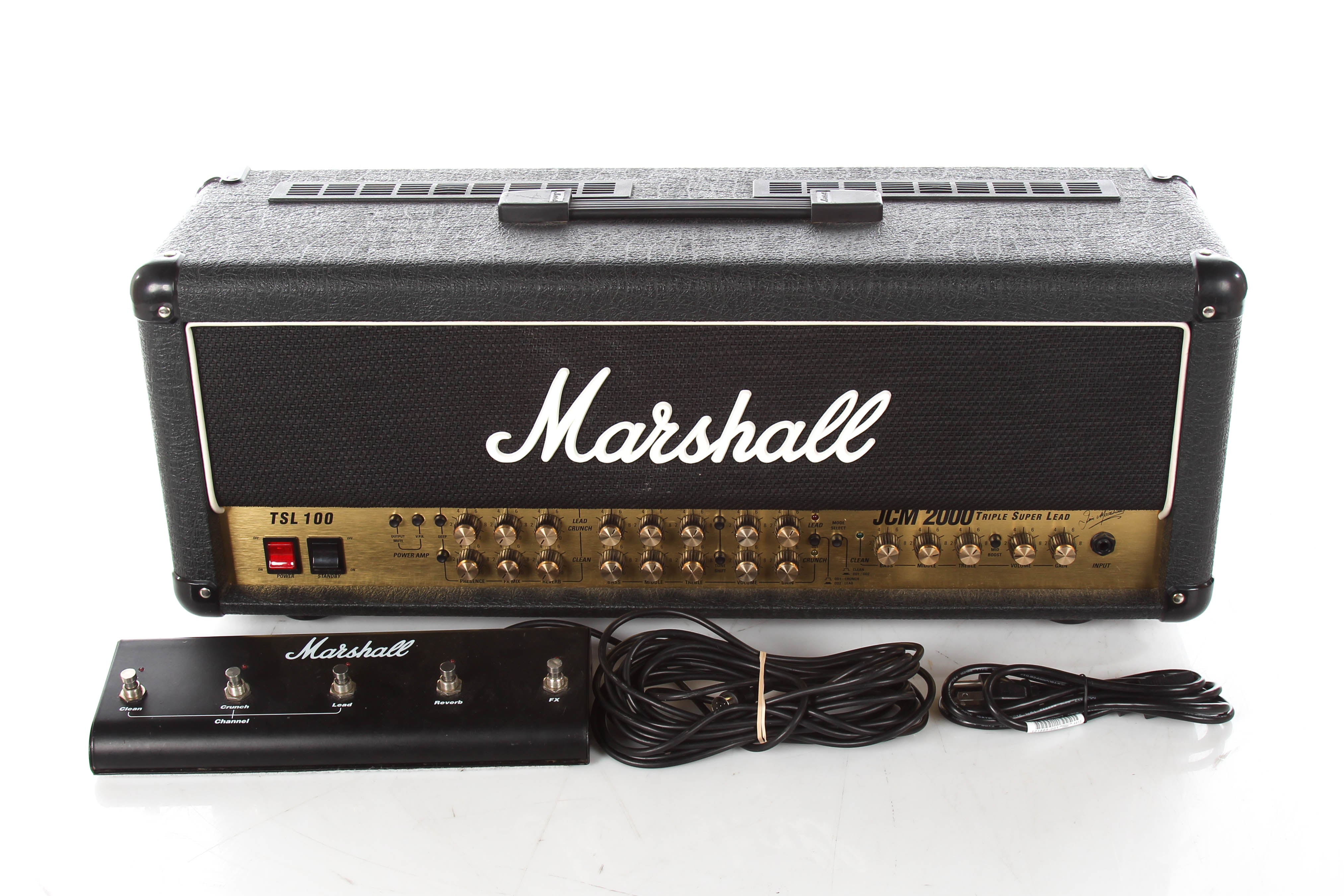 2003 Marshall JCM 2000 TSL 100 Triple Super Lead 100 Watt Tube Head