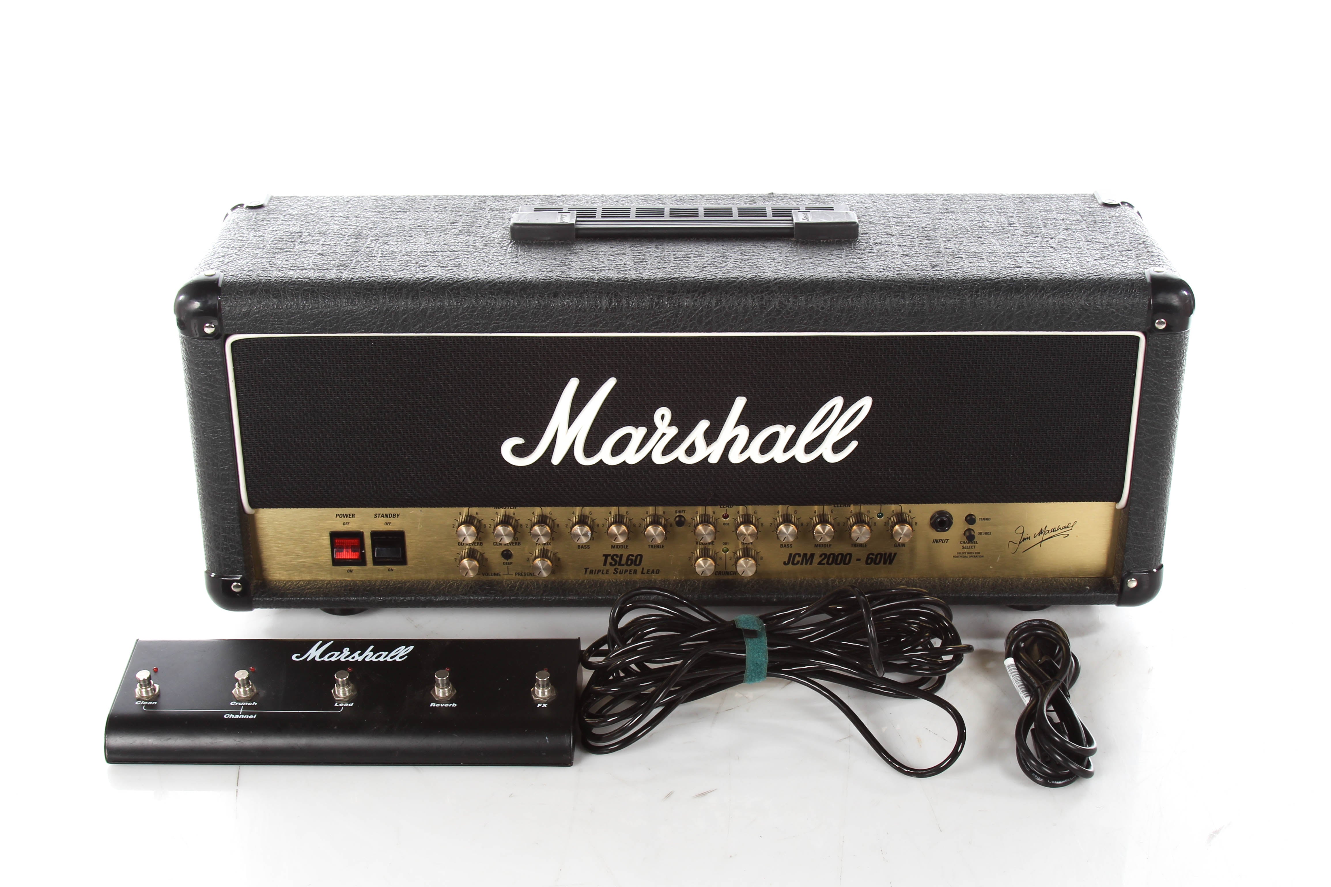 2000 Marshall JCM 2000 TSL 60 Triple Super Lead 60 Watt Tube Head