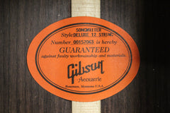 2007 Gibson Songwriter Deluxe 12 String Acoustic Electric