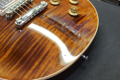 2003 Gibson Les Paul Standard Plus Root Beer Flame Top