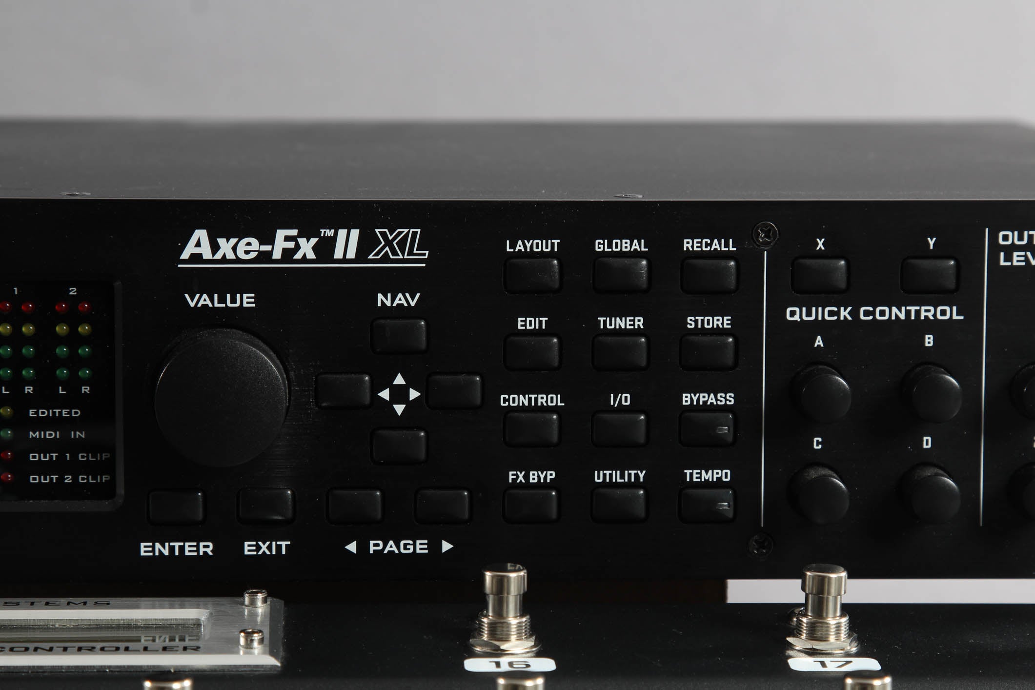 時間指定不可】 fractal Axe-Fx IIXL+ MFC-101 MkIIIHATAノブ アンプ ...