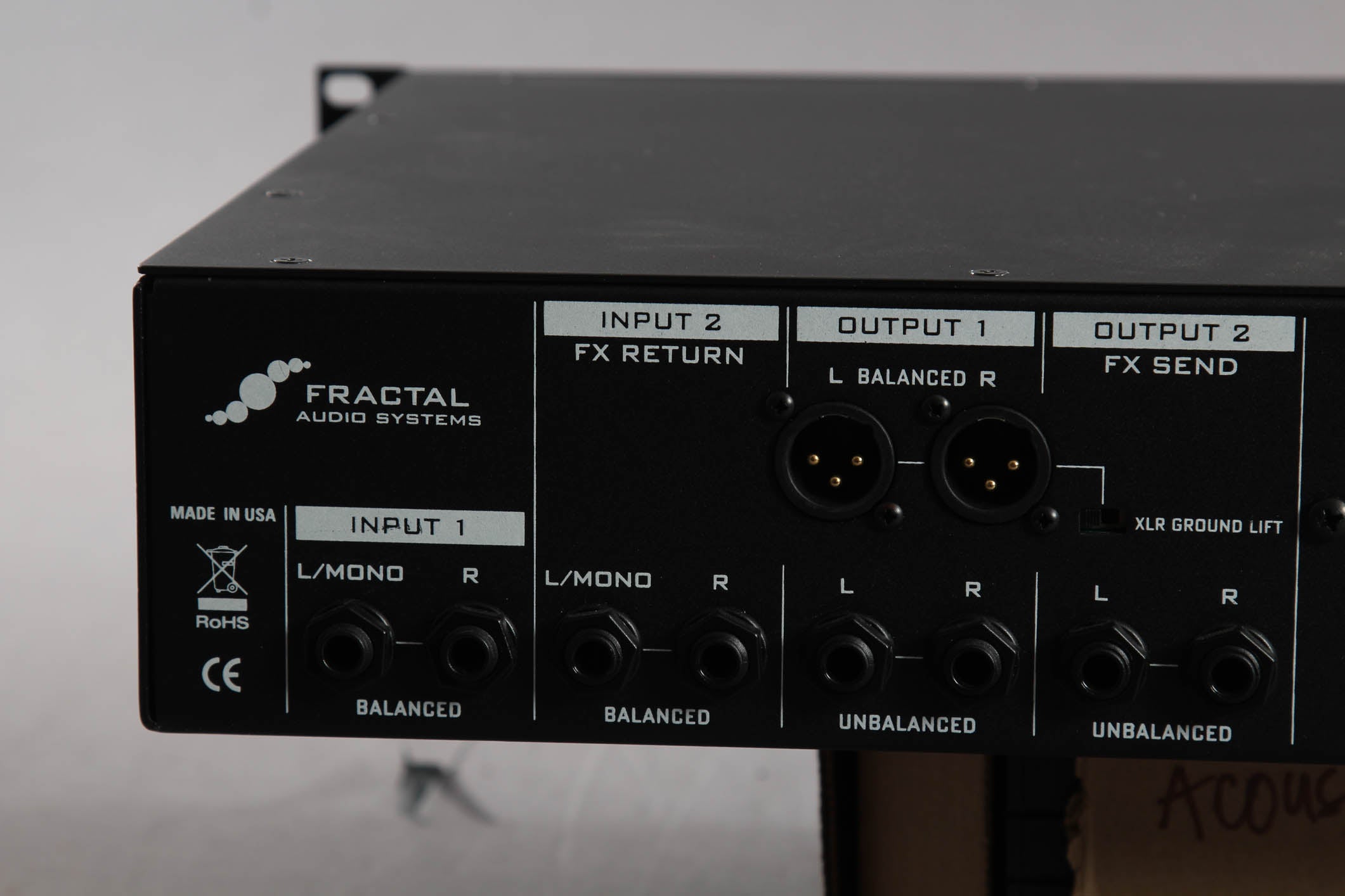 Fractal Audio Axe-Fx II XL with MFC-101 Mark III Foot Controller 