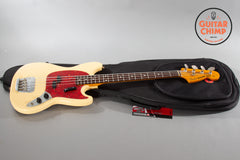 1997 Fender CIJ Japan Mustang Bass MB98-70SD Vintage White