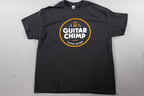Guitar Chimp T-shirt Black
