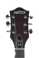 2015 Gretsch G6120SH Brian Setzer Hot Rod Tuxedo Black -FLAME TOP-