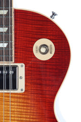 2013 Left Handed Gibson Les Paul Standard Premium Plus Cherry Sunburst Flame Top