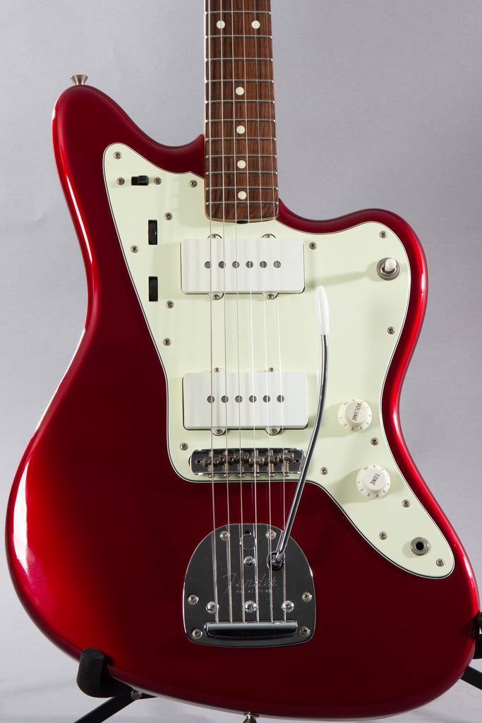2002 Fender CIJ Japan Jazzmaster JM66 Candy Apple Red With Matching Headstock
