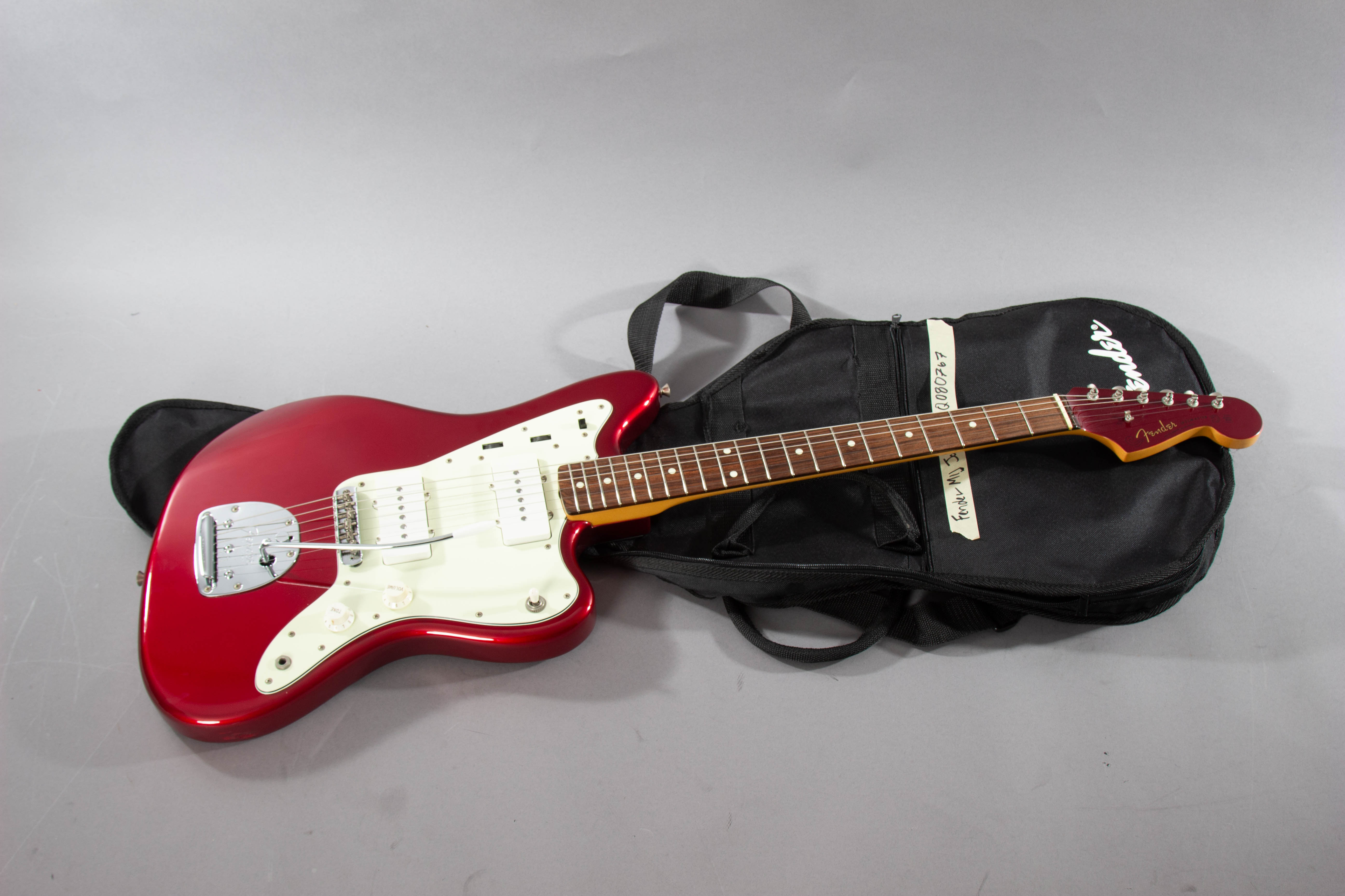 2002 Fender CIJ Japan Jazzmaster JM66 Candy Apple Red With Matching  Headstock