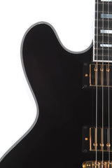 2017 Gibson Memphis Custom B.B. King Lucille Black Semi Hollowbody -SUPER CLEAN-