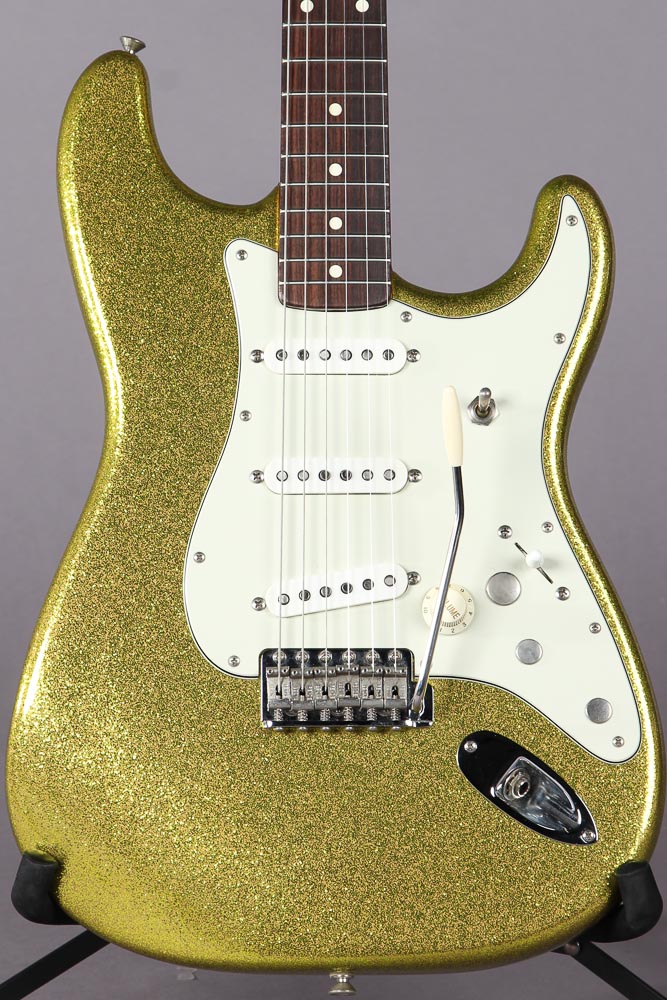 1995 Fender Custom Shop Artist Series Dick Dale Signature Stratocaster  Chartreuse Sparkle