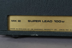 1978 Marshall JMP MKII Super Lead 100 Watt Tube Head