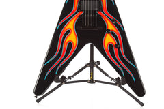 1997 ESP Custom Shop James Hetfield JH-1 "Hot Rod" Flying V Red Flames #124 -RARE-