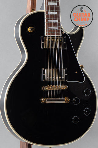 2000 Burny RLC-95 Les Paul Custom Black Beauty