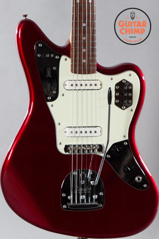 2013 Fender Jaguar Japan JG66 ’66 Reissue Candy Apple Red w/Matching Headstock