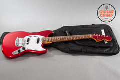 2010 Fender Mustang Japan ’69 Vintage Reissue Candy Apple Red w/Matching Headstock