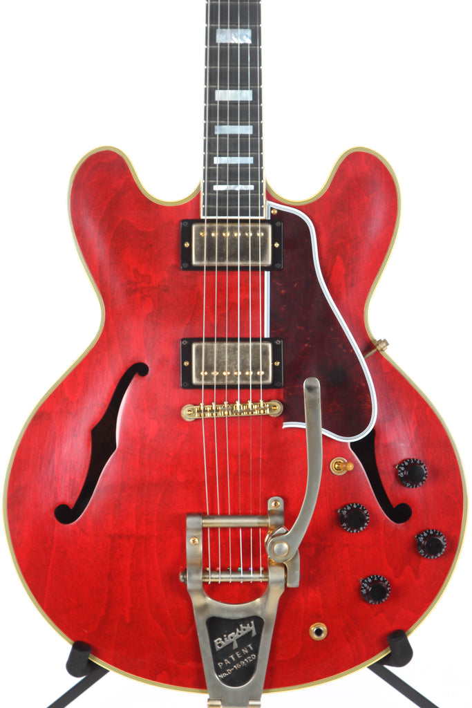 2017 Gibson Memphis ES-355 Sixties VOS Cherry with Factory Bigsby -CLEAN-