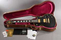 2015 Gibson Custom Shop Historic '68 Reissue Les Paul Custom Heavy Aged Black Beauty