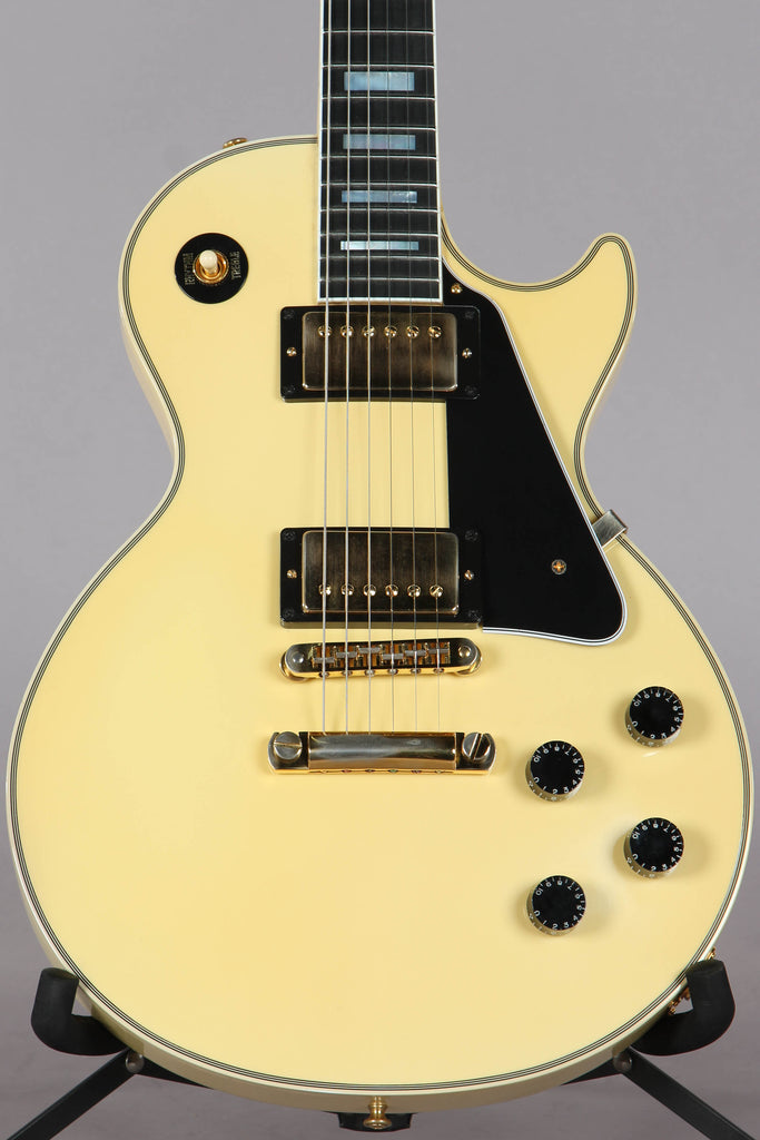 2018 Gibson Custom Shop Exclusive Les Paul Custom VOS Electric Guitar Classic White