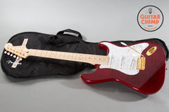2018 Fender MIJ Japan Richie Kotzen Stratocaster Transparent Red Burst