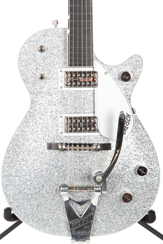2005 Gretsch G6129T Silver Jet Electric Guitar Silver Sparkle
