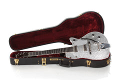 2005 Gretsch G6129T Silver Jet Electric Guitar Silver Sparkle