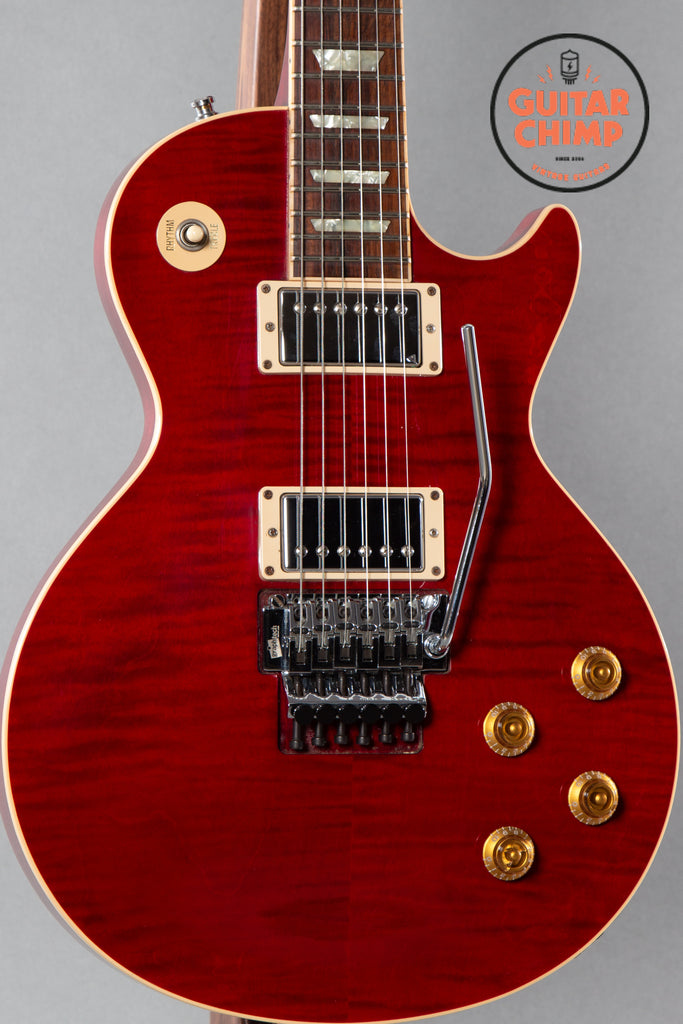 2015 Gibson Custom Shop Alex Lifeson Les Paul Axcess Royal Crimson