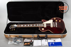 2015 Gibson Les Paul Deluxe 100th Anniversary Wine Red