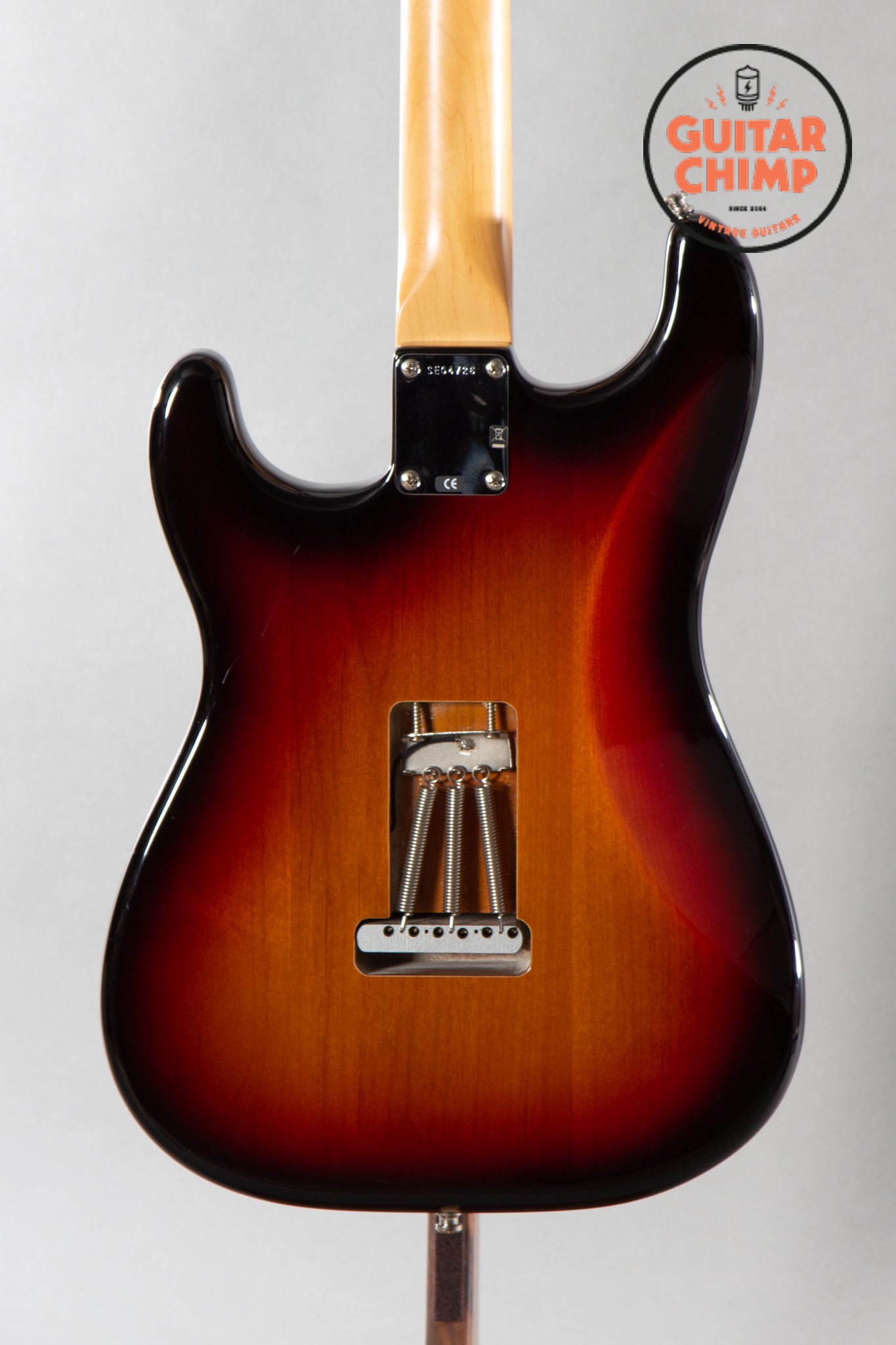 2007 Fender Artist Series John Mayer Stratocaster Sunburst Guitar Chimp