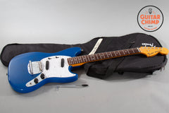 2017 Fender MIJ Japan Traditional 70s Mustang Trans Blue