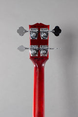 2013 Gibson Memphis ES-335 Bass Transparent Red