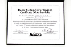 2012 Ibanez J Custom JCRG20126 Blue Zircon