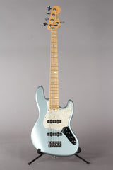2005 Fender Custom Shop Custom Classic 5 String Jazz Bass Ice Blue Metallic