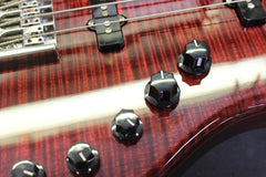 2011 Spector USA Coda Deluxe DLX 5 String Basss Black Cherry -SERIAL #001-