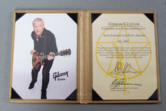 2011 Gibson Custom Shop Alex Lifeson Les Paul Axcess Viceroy Brown AL103
