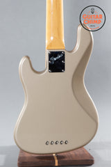 1996 Fender Roscoe Beck V 5 String Bass Guitar Shoreline Gold