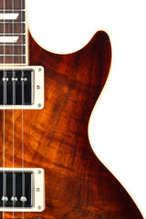 2013 Gibson Les Paul Standard Premium Koa Electric Guitar Honeyburst