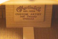 2015 Martin Custom 00-DB Jeff Tweedy Signature Acoustic Sunburst