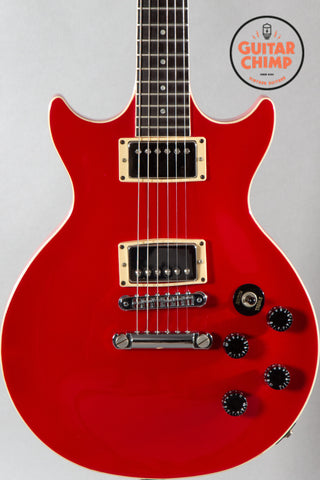 1985 Gibson Les Paul DC Double Cut XPL Ferrari Red