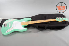 2021 Fender Silent Siren Jazz Bass Maple Surf Green