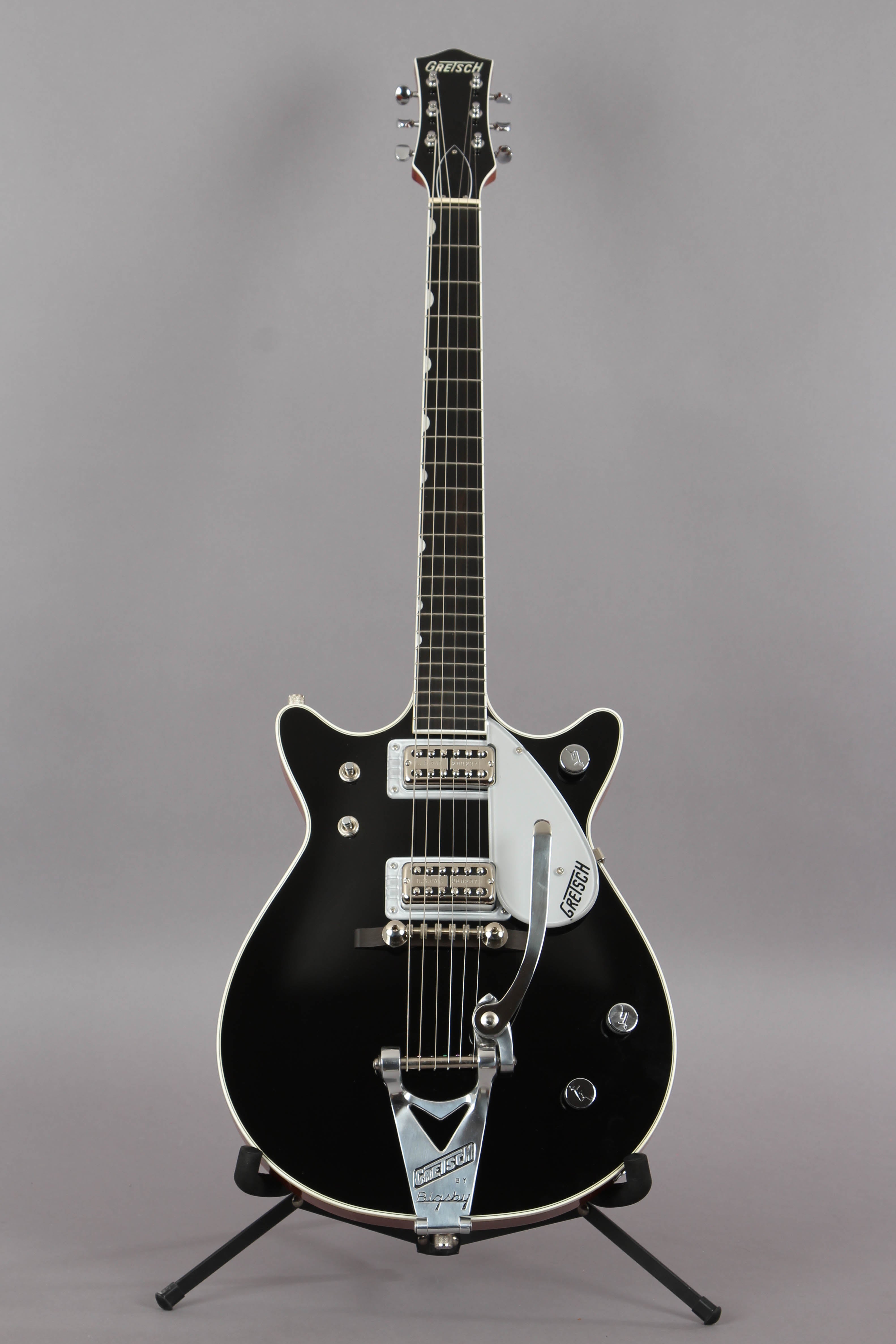 2014 Gretsch G6128T-1962 Duo Jet Double Cutaway Black Electric Guitar