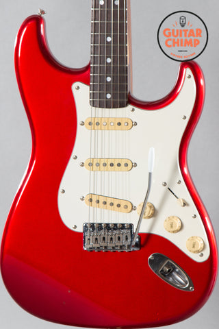 1986 Fender Stratocaster ’72 Vintage Reissue ST72-55 Candy Apple Red Japan MIJ