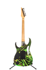 1991 Ibanez JEM 77GMC Green Multi Color Steve Vai Electric Guitar